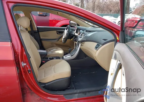 2012 Hyundai Elantra Gls (Ulsan Plant) z USA, uszkodzony, nr VIN KMHDH4AE7CU233491